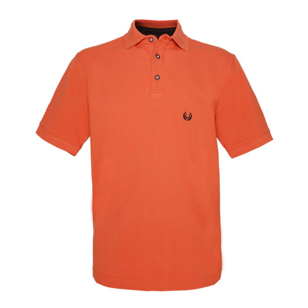 KEYLER Poloshirt Herren Orange-Braun im Keylershop